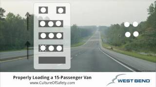 Proper Loading of a 15 Passenger Van