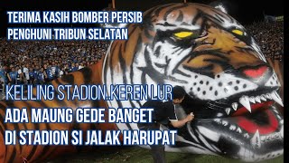 Ada Maung Gede Banget Di stadion Si jalak Harupat || Bomber Persib Tribun Selatan
