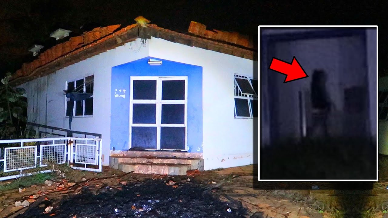 Появляется страшный призрак и вызывает необъяснимый ужас в отеле с полтергейстом