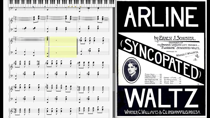 Arline by Ernest Schuster (1914, Syncopated Waltz)