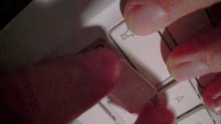 How To Replace A Key On Apple Notebook Keyboard - Type 5