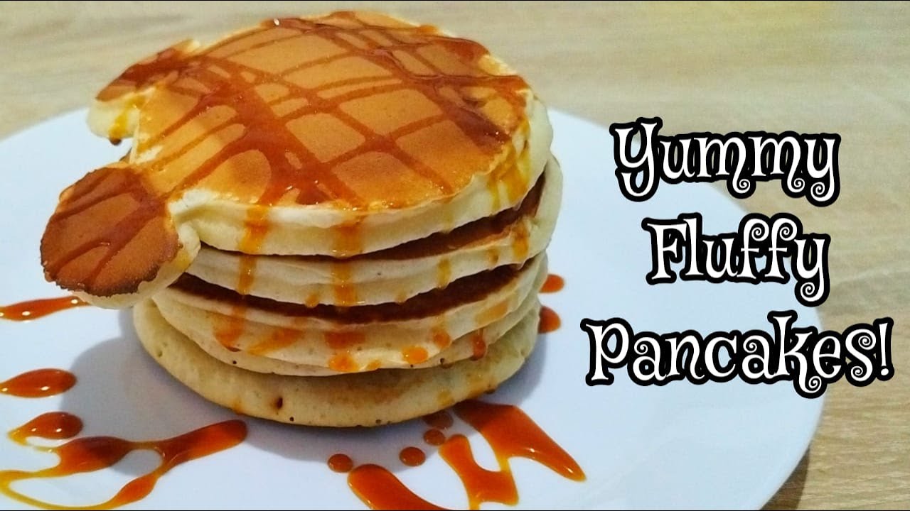 Easy Fluffy Pancake Recipe at Home Easy Pancake Recipes YouTube