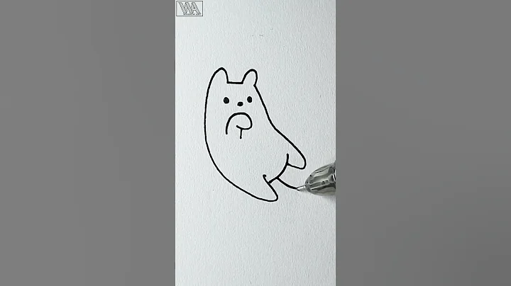 Very Easy! Cat Drawing Shorts 🐈 || How To Draw a Cat || #simple #drawing #shorts #video