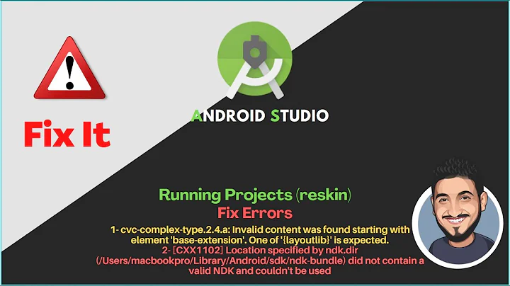 Run & Build Project  || Fix Errors (reskin) || Android Studio