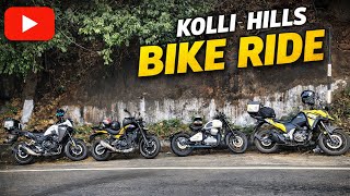 Bike Ride from Bangalore to Kolli Hills - Honda NX 500 | Royal Enfield Gurilla |  Bobber42 |  VStorm