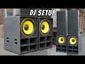 Dj Setup 5000w Audiotone Bass With 4000w Zypher Labs Top Dj Amplifier
