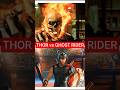 THOR ⚡🔨vs GHOST👻 RIDER । who will win? #shorts #marvel #thor #ghostrider #superherobattle #avengers
