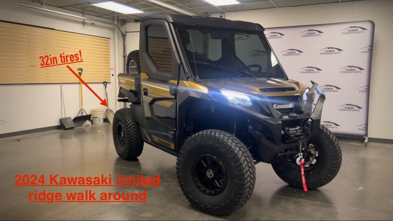 Check out this brand new Kawasaki ridge limited! - YouTube