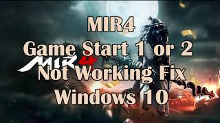 MIR4 | Game Start 1or 2  Not Working Fix | Quick and Easy screenshot 1