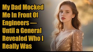 My Dad Mocked Me In Front Of Engineers — Until a General Revealed Who I Really Was