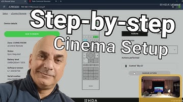 How to Set Up a Home Cinema with uControl Zone Processor & uControl Remote Step-by-Step
