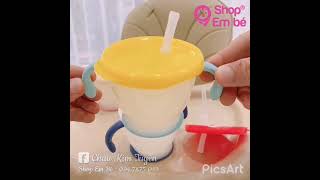 Cốc tập uống 3 giai đoạn Richell