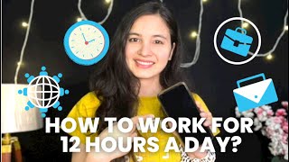 7 Productivity Hacks That Made Me Work 12 HOURS A DAY!