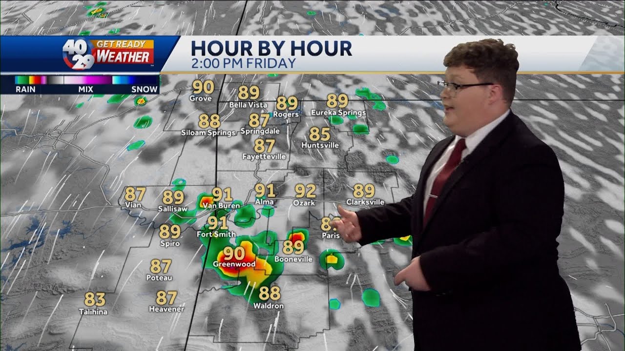 Seasonal temperatures leading into the extended weekend - YouTube