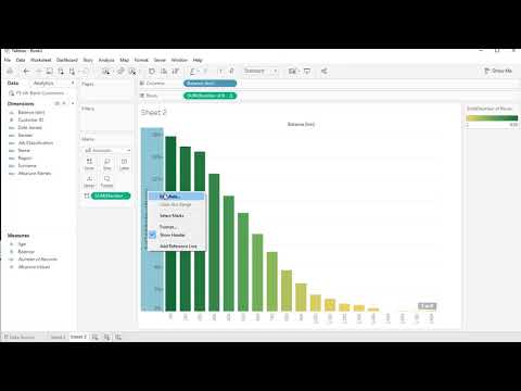 how to make histograms with dynamic  bin sizes in Tableau