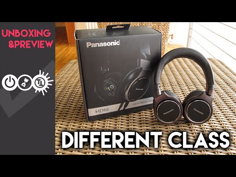 Panasonic RP-HD10 Unboxing & Preview