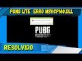 PUBG LITE ERROR  MSVCP140.DLL (RESOLVIDO) 2019