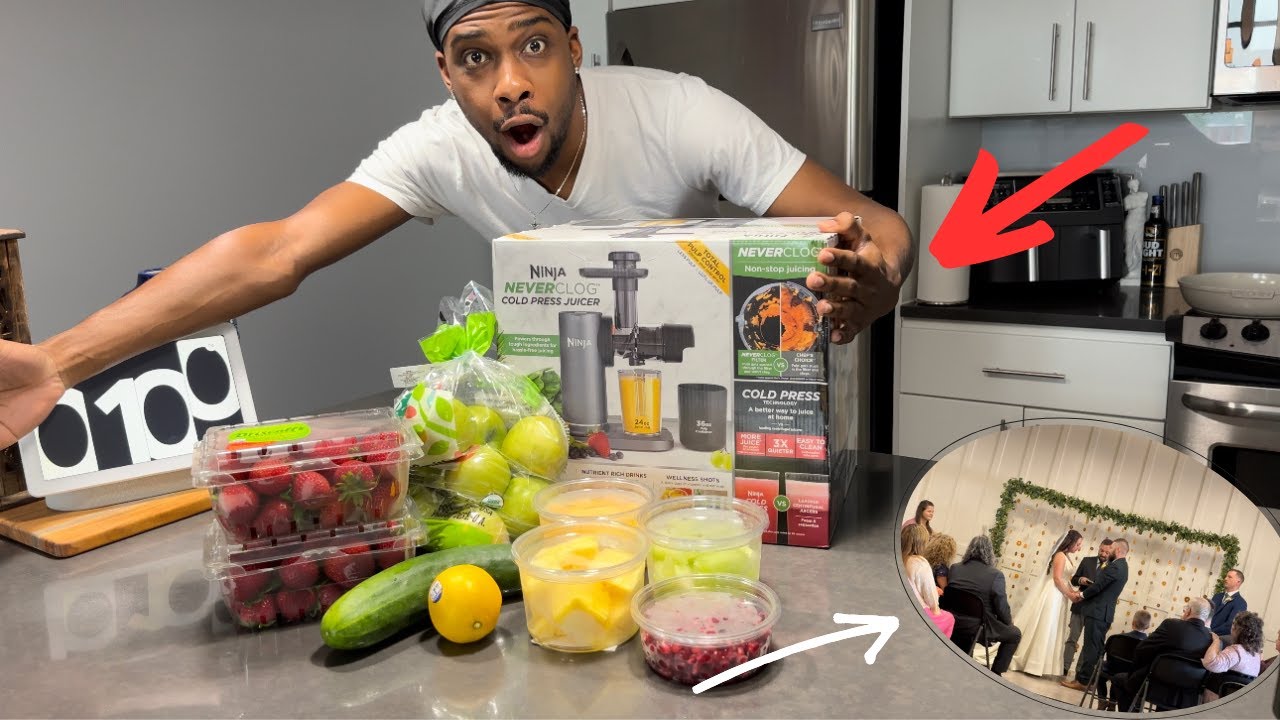 Ninja Cold Press Juicer Pro Unboxing and Test 