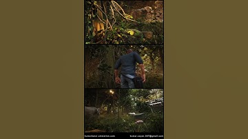 🌿 Cinematic Forest Scene | Unreal Engine 5.5 | Lumen GI & Mega Lights | UE5 Shorts 🎬