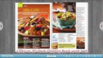 Import links on original file to 3D FlipBook with 3D PageFlip Professional