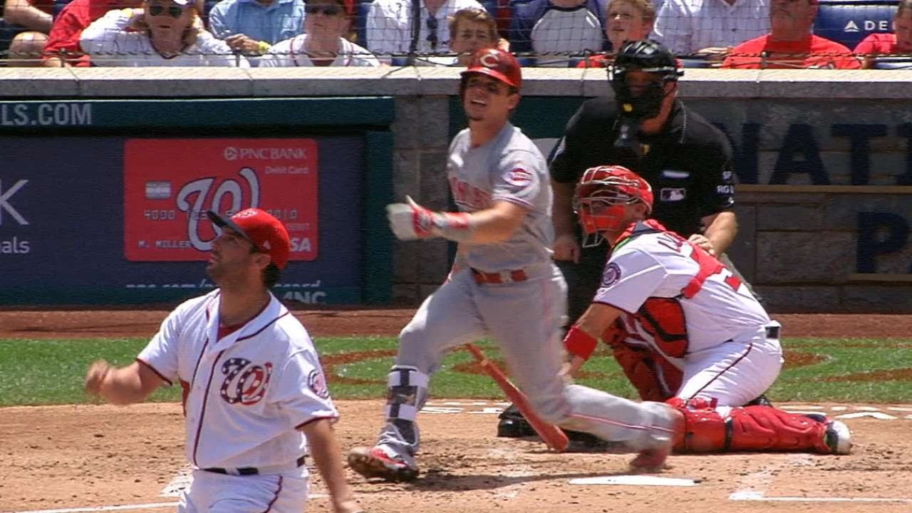 6/25/17: Reds down Nationals on huge five-run 1st