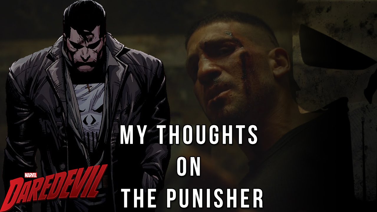Daredevil Season 2 : MY Thoughts on The Punisher(Jon Bernthal is AMAZING)