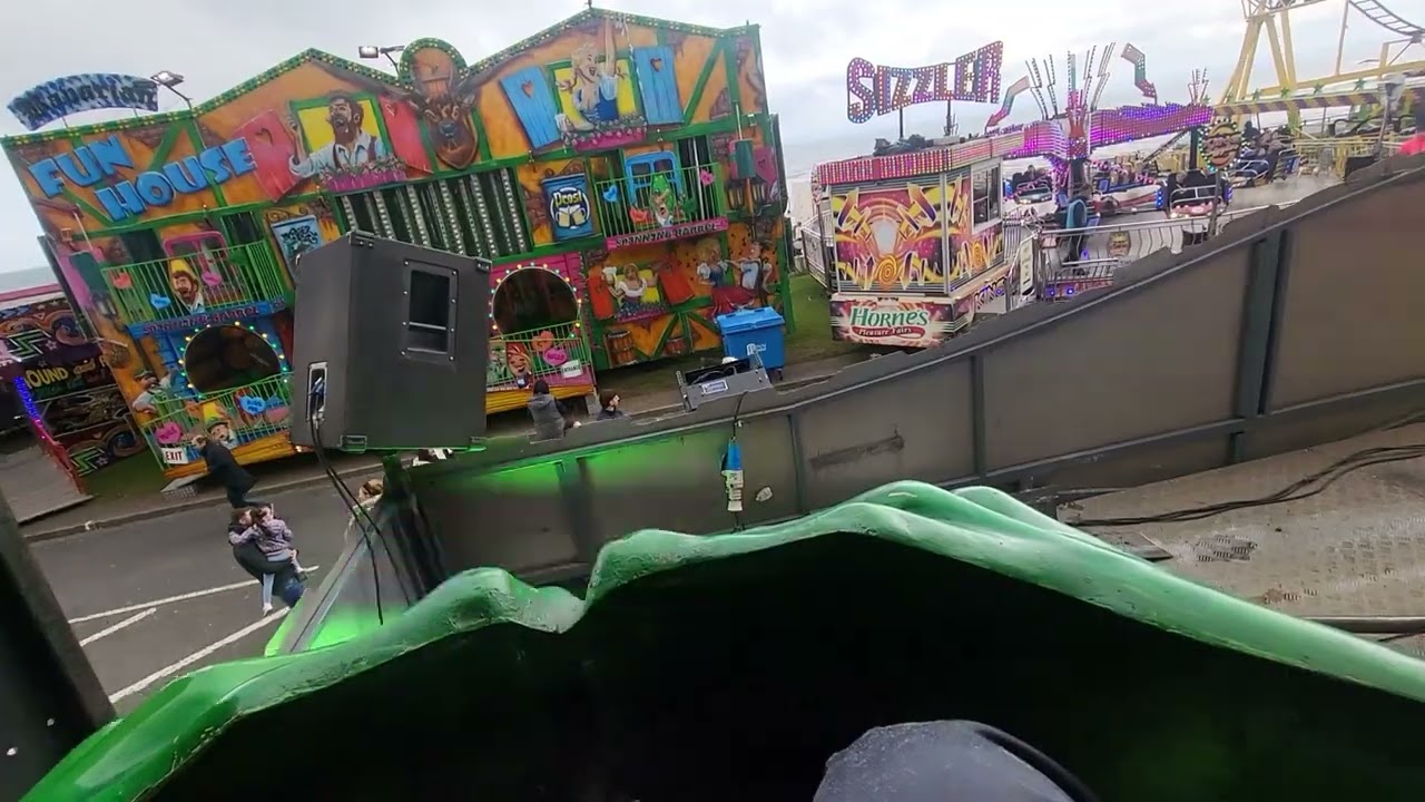 MCkays GHOST TRAIN on ride pov kirkaldy links market 19th of april 2025