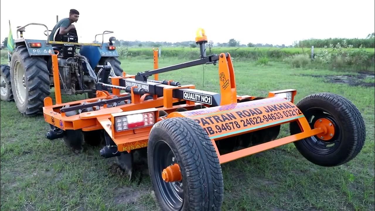 Dhiman Hydraulic Disc Harrow 10X10 YouTube