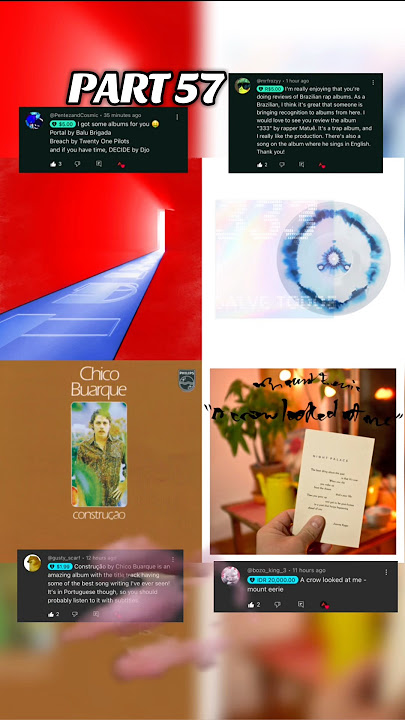 Reviewing RECOMMENDED ALBUMS PART 57 #PopMusic #AlbumReviews #MusicReview #Rap