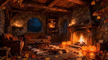 The Noise Fireplace 📖 Fantasy Medieval Music & Mystic Ambient