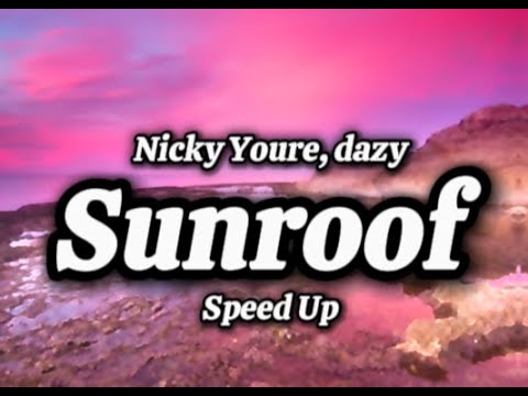 Sunroof - Nicky Youre, dazy (Speed Up) (Lyrics)
