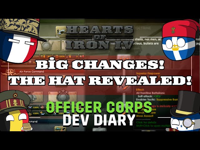 HOI4 Dev Diary - Officer Corps