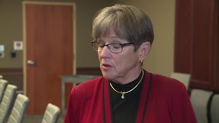 Gov. Laura Kelly discusses police raid on Marion County Record, newspaper in central Kansas