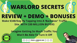 🔺🤑Warlord Secrets Review |Tap Unlimited Backdoor Traffic Via Quora And Make $348\/Day + 10K Bonuses🤑🔺