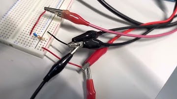 Step response and frequency response of an RC circuit.