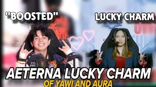 AETERNA BEING THE LUCKY CHARM OF YAWI AND AURA