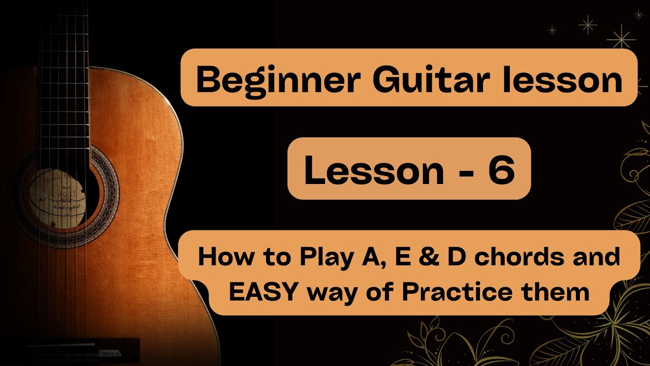 How to play chords on guitar and chord switching | Lesson - 5 - YouTube