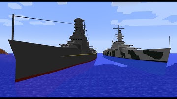 Minecraft Flans Mod Battleship Pack - Teaser