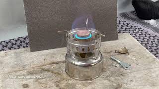 Lixada Stainless Stove with BernieDawg Minicap Silent Cap @BernieDawgCinema