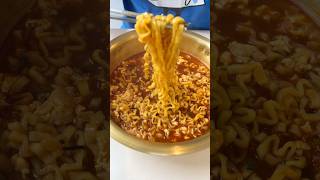 Garlic Buldak Stew Ramen with Egg 🍜🔥
