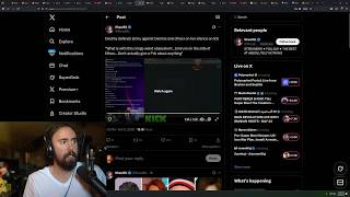 Asmongold finds out Denims got kicked out from Destiny apartment and lied about it