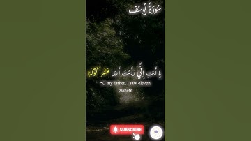 اكتب شيء تؤجر عليه 🤍 🤲🏻 #quran #اسلام #قرآن #راحة_نفسية #سورة_يوسف