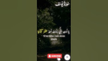 اكتب شيء تؤجر عليه 🤍 🤲🏻 #quran #اسلام #قرآن #راحة_نفسية #سورة_يوسف