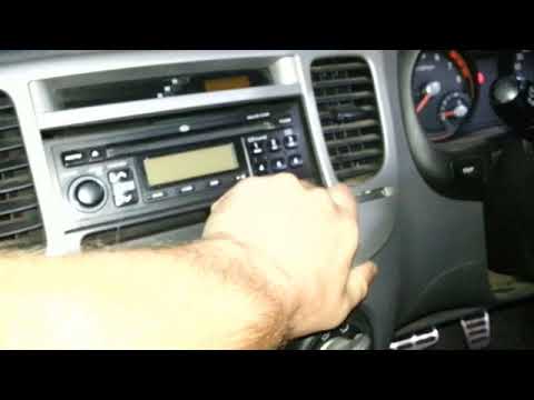 How to remove the radio from a Kia Rio