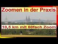 Panasonic Lumix DC-FZ82 ✔ Praxis Zoomen - Objekte 60-fach anzoomen [ 1,5 km und 10,5 km ] 4K Video