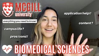 McGill University - Biomedical Sciences | EVERYTHING YOU NEED TO KNOW!