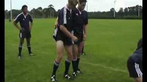 Rugby Coaching - Scrum - Lock Binding 3