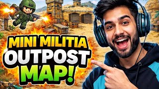 💣 Outpost Map Mayhem | Mini Militia Pro Gameplay#gaming 