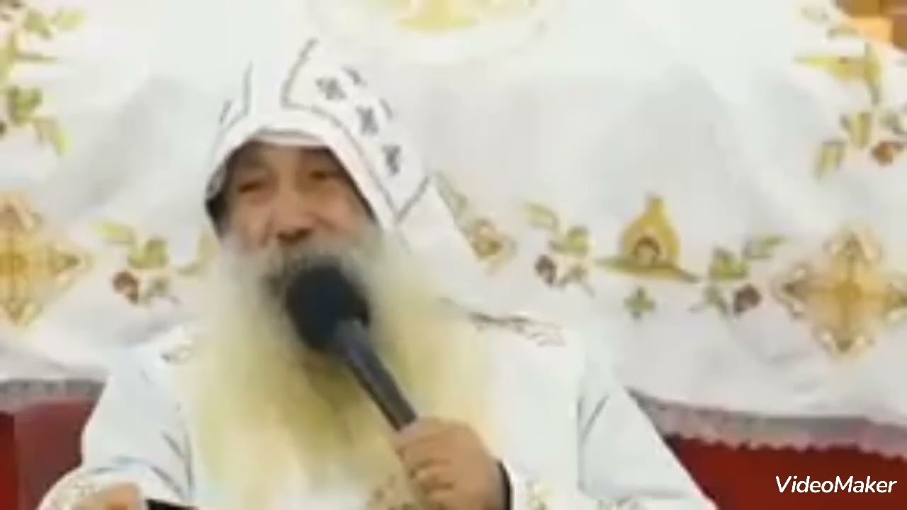 شاهد الانبا كيرلس قبل نياحته وقصه جميله يحكيها@nashat_elkhyat