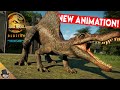 NEW Spinosaurus Exit Animation &amp; Model Tweaks?! - Jurassic World Evolution 2 Free Update